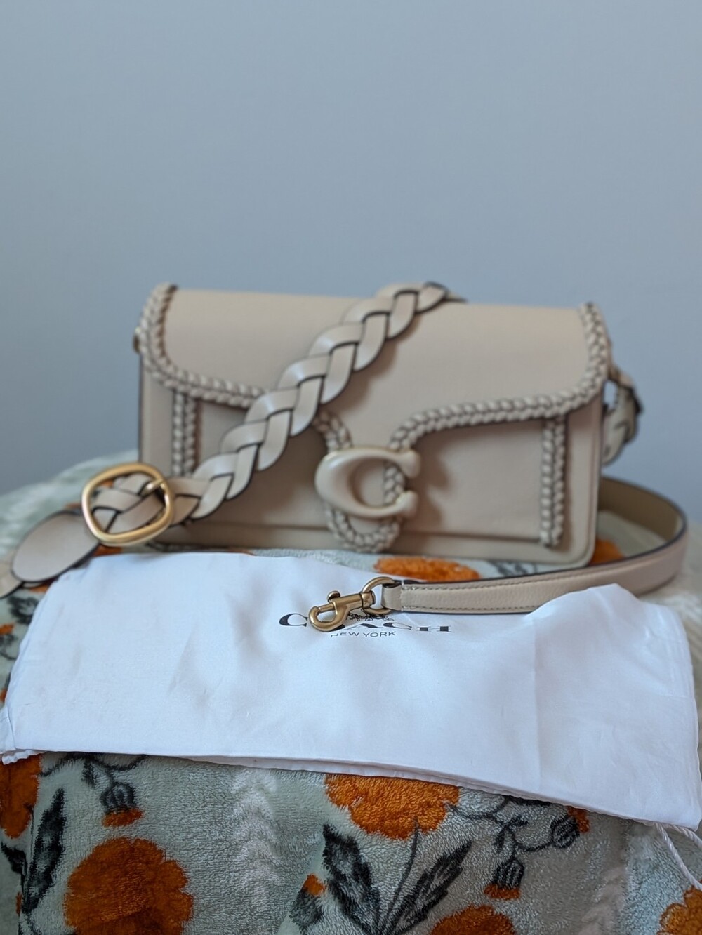 Coach Tabby 26 with Braided Detail | Pristine + Von Maur Receipt, & dust Bag 🤍✨ - Picture 11 of 12